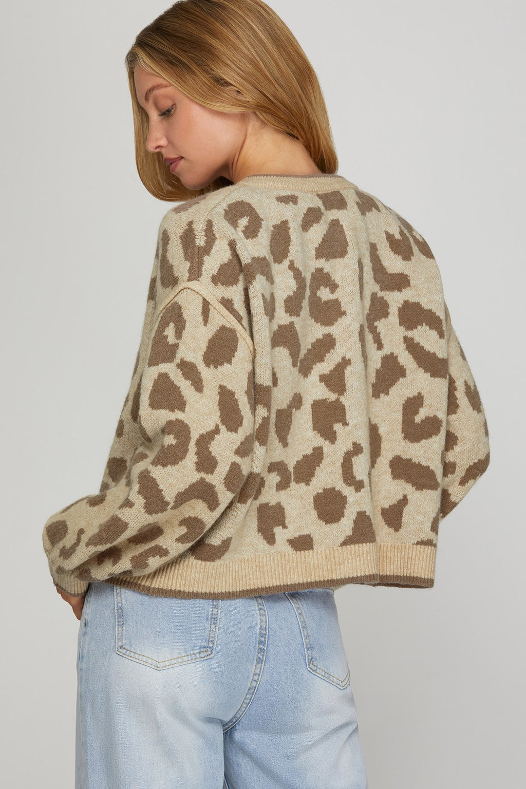 Leopard Sweater by She+Sky